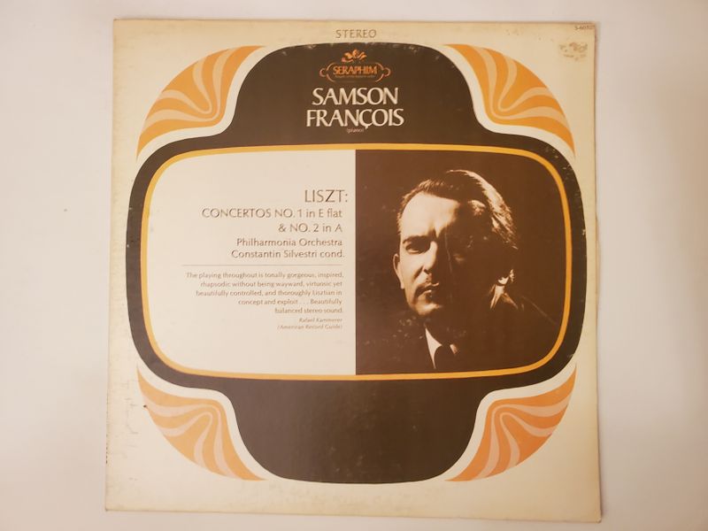 Samson Fran?ois Liszt: Concertos No. 1 in E flat & No. 2 in A vinyl record